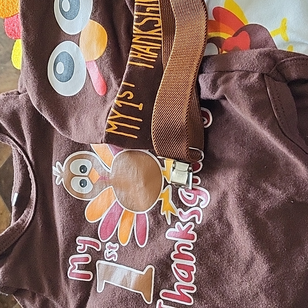 My first Thanksgiving outfit set